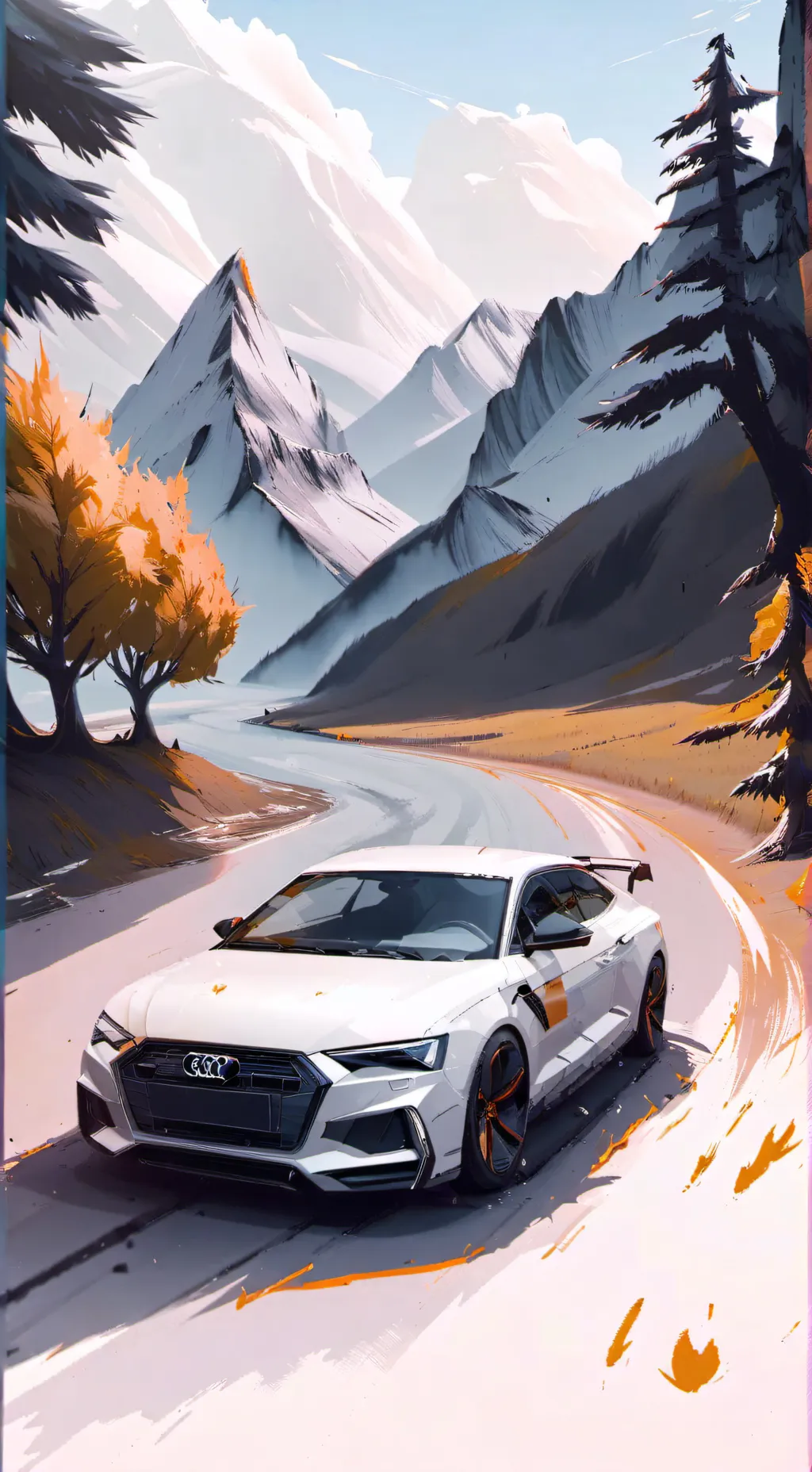 ai character: image gennn tuff background