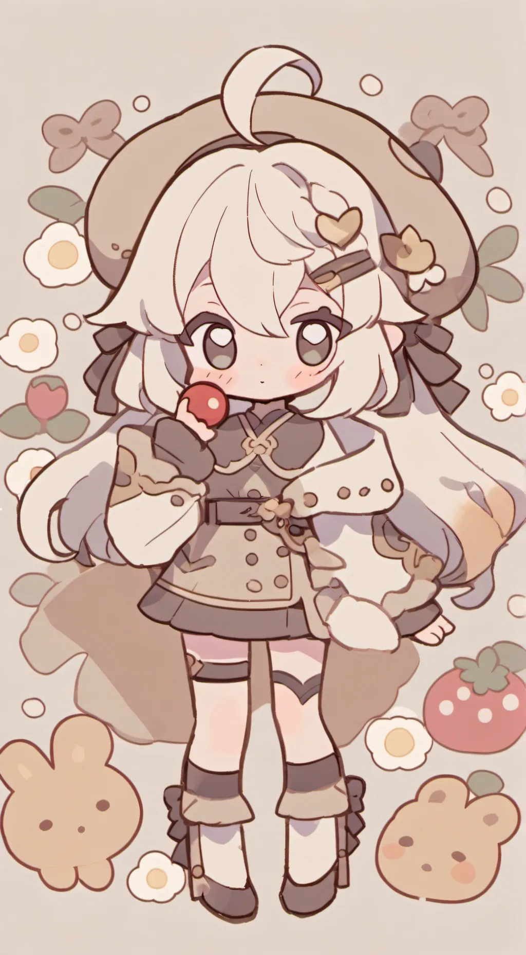 ai character: Aurora(mha) background