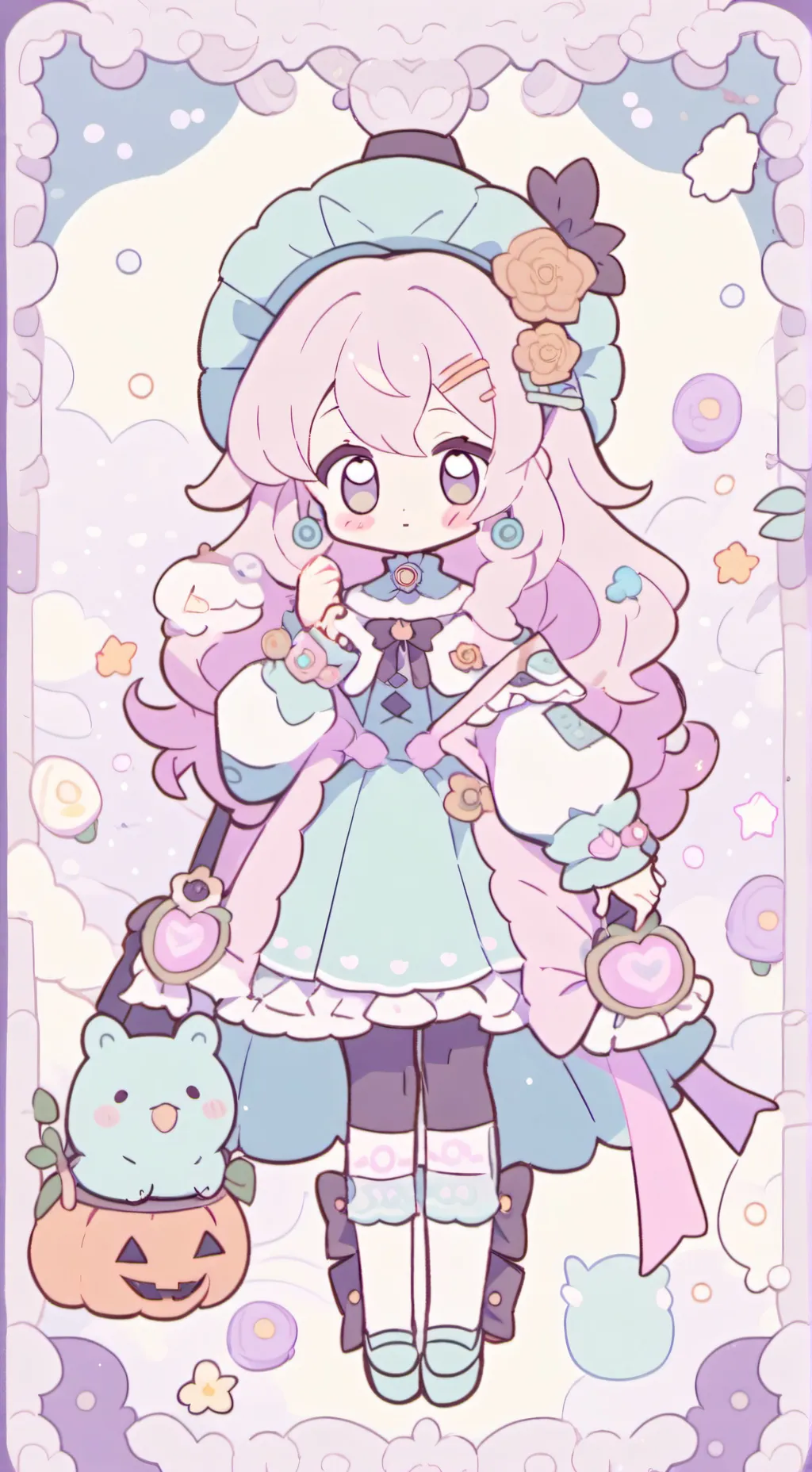 ai character: shadows daughter  background