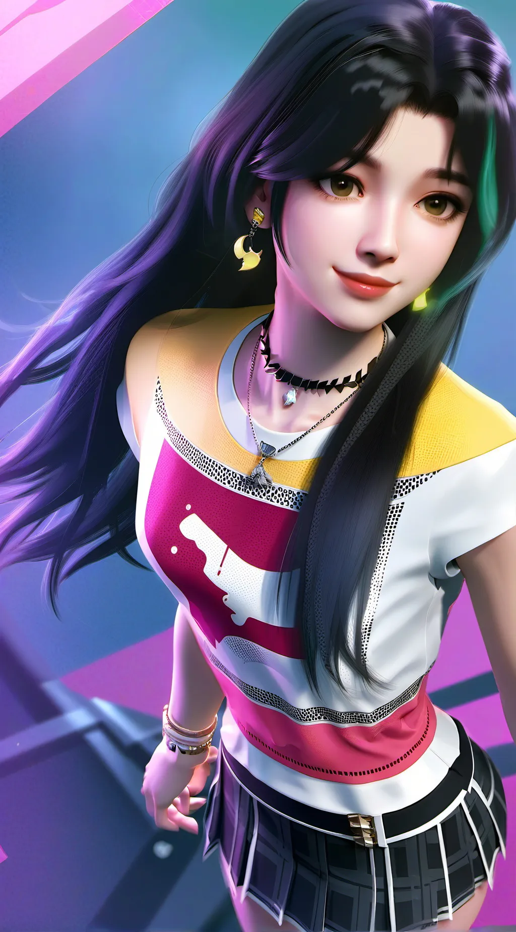 ai character: Amelia  background