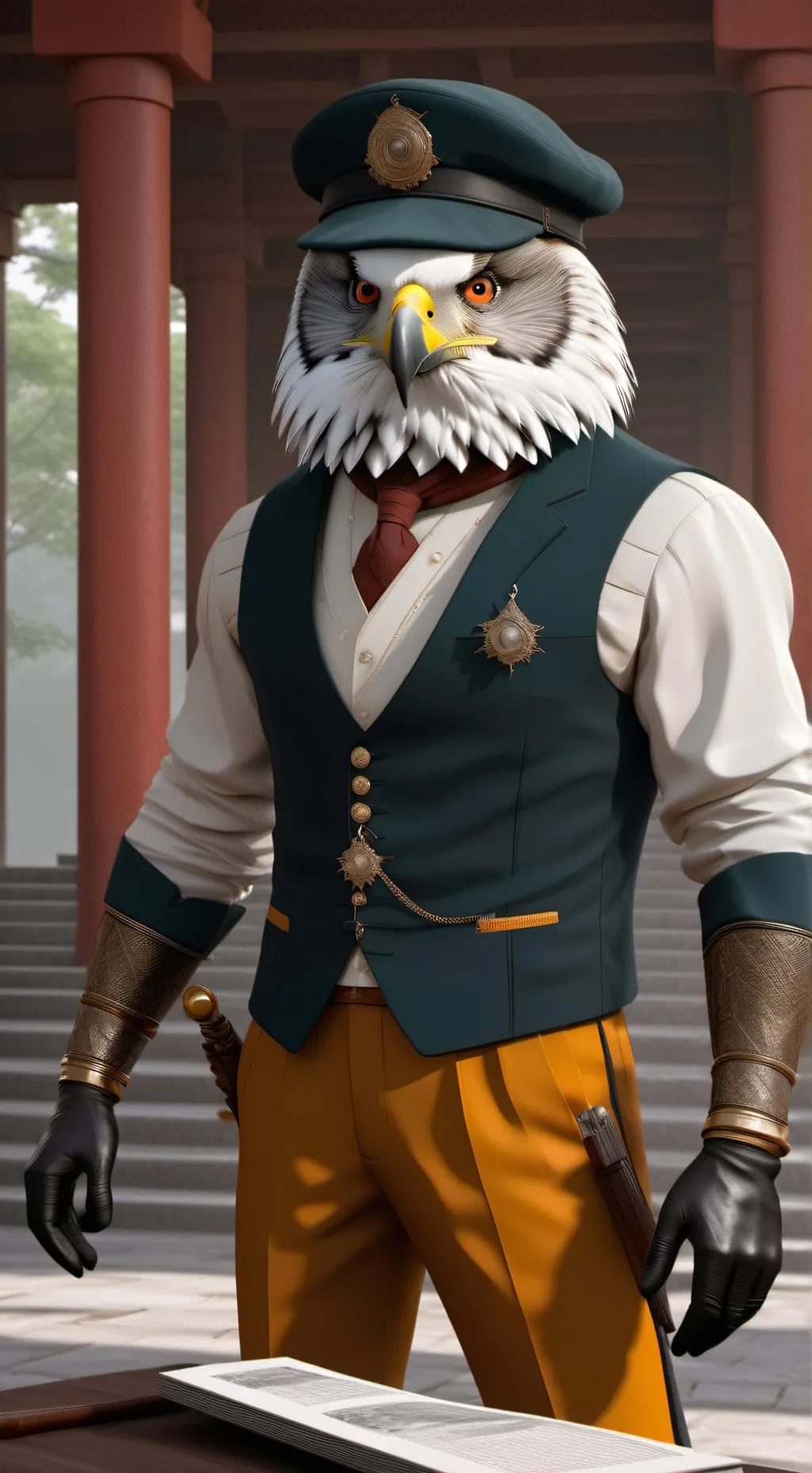 ai character: Эн background