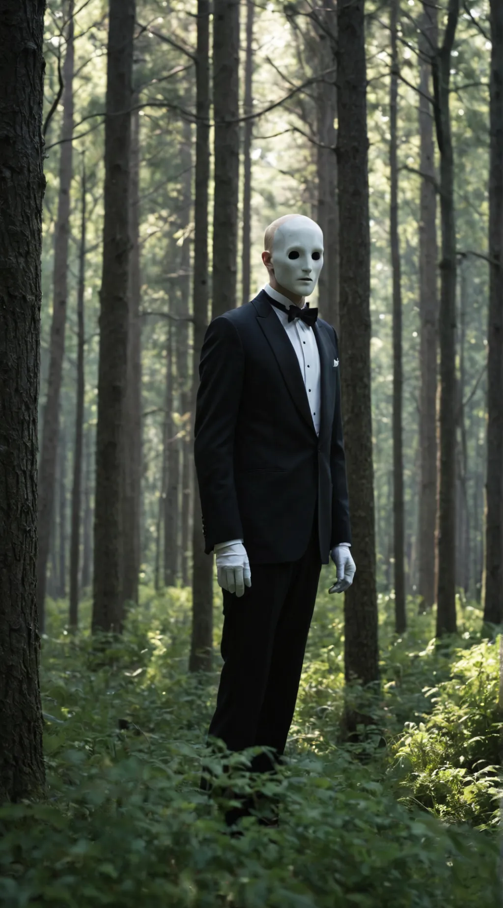 ai character: Slender Man background