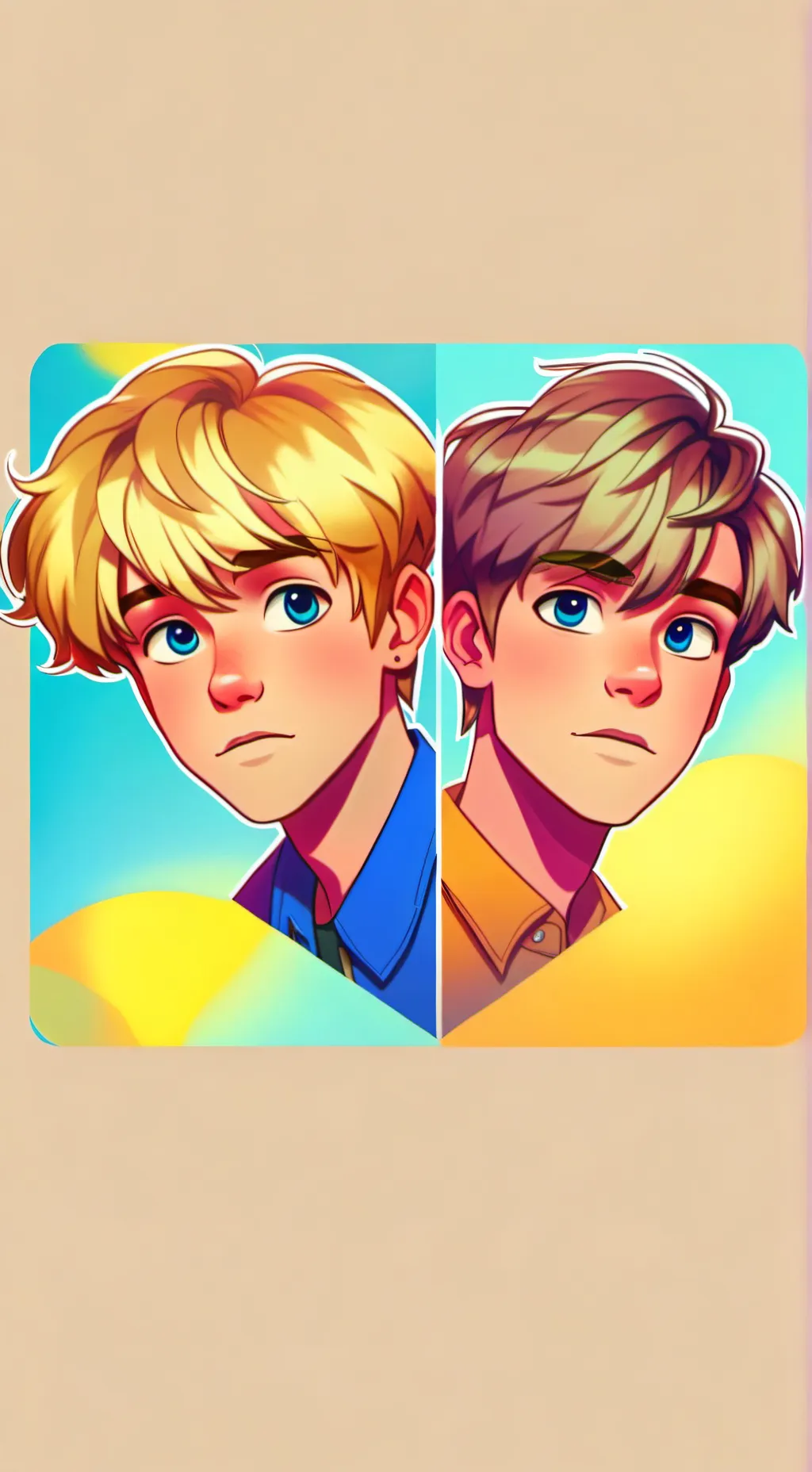 ai character: sam and colby background