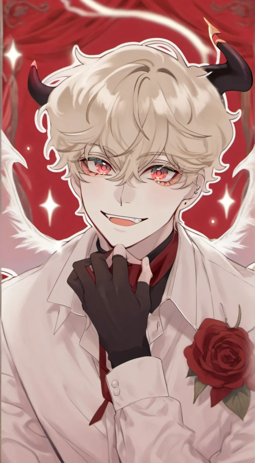 ai character: Tommy school au background