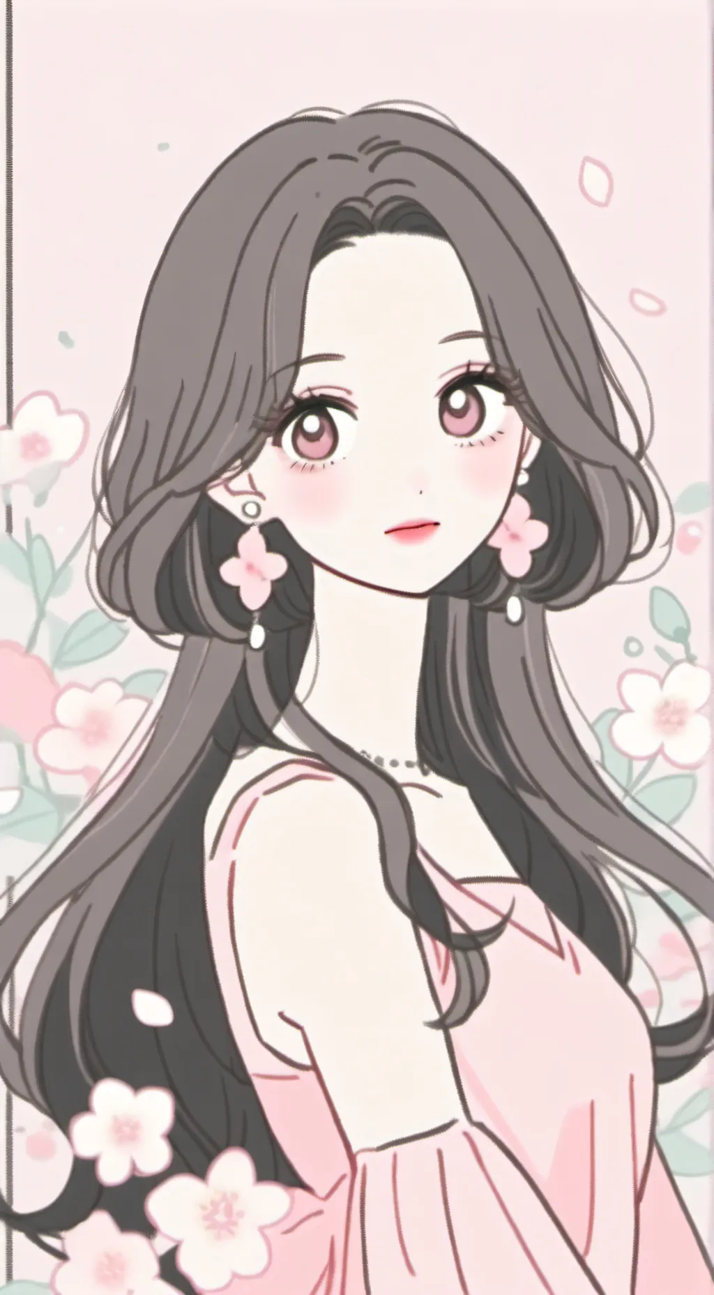 ai character: Amy🌸 background