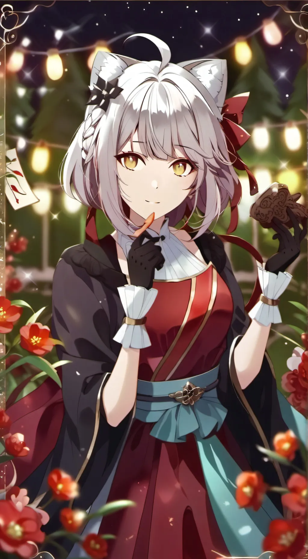 ai character: kenza background