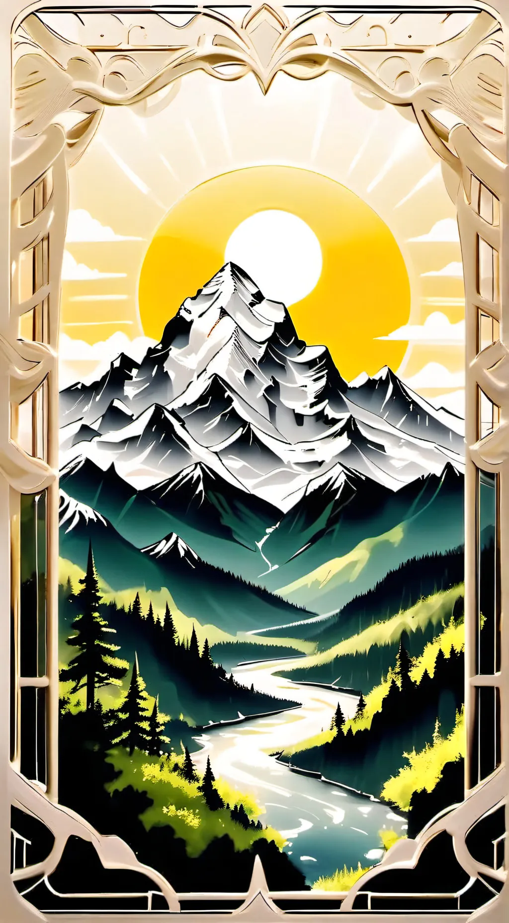 ai character: Country humans✨✨ background