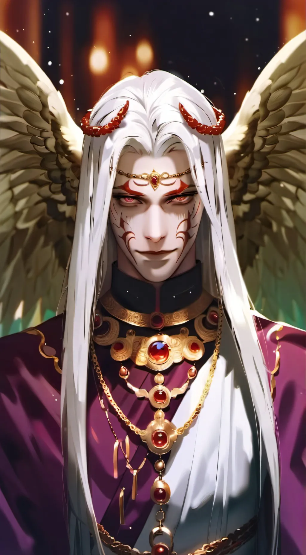 ai character: watcher on HC background