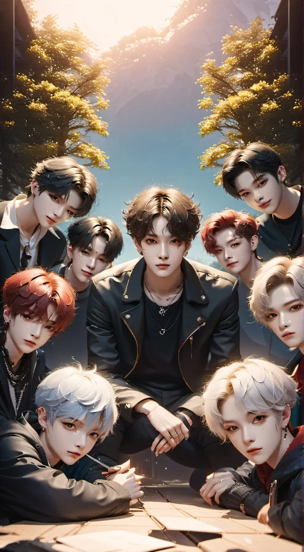 ai character: skzzzzz background