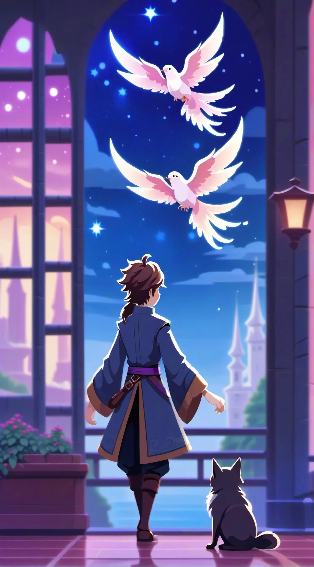 ai character: RPG background