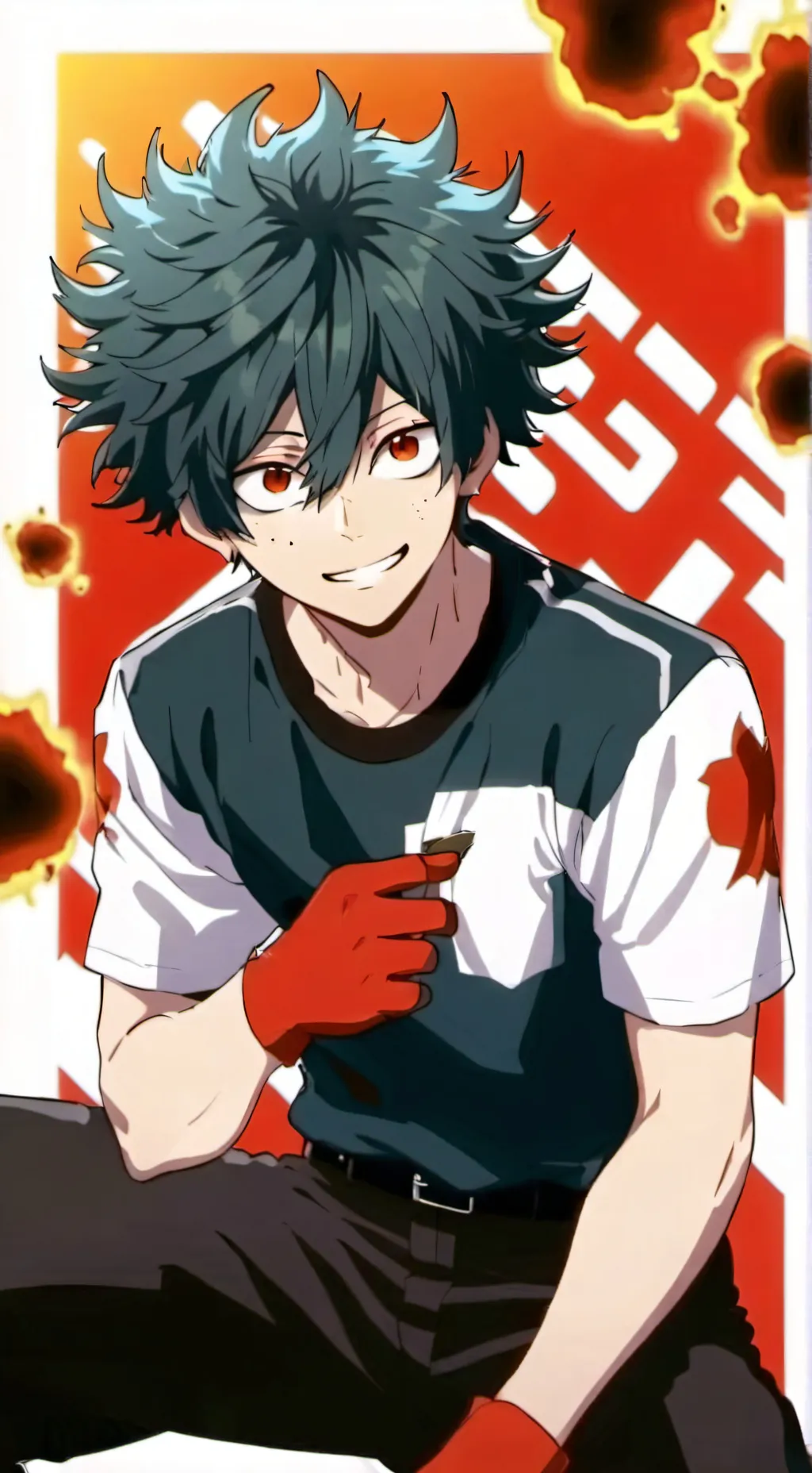 ai character: you are todaroki  background