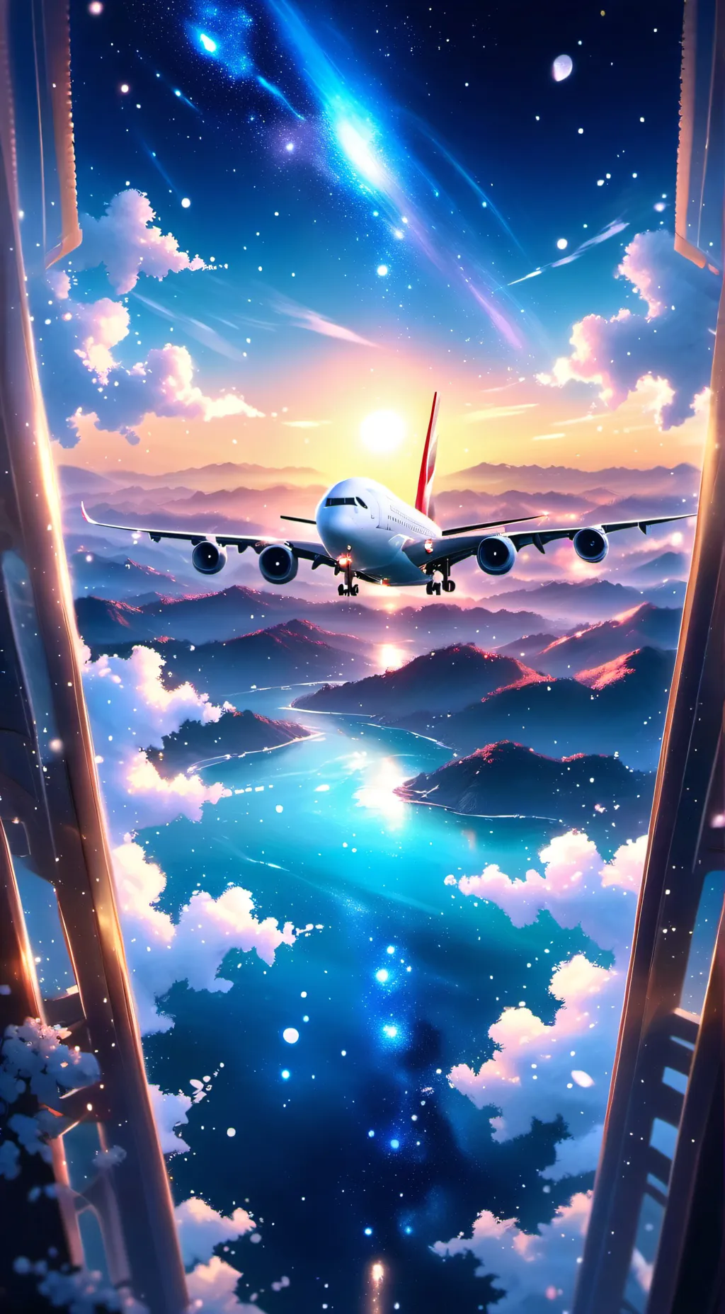 ai character: Your first flight background