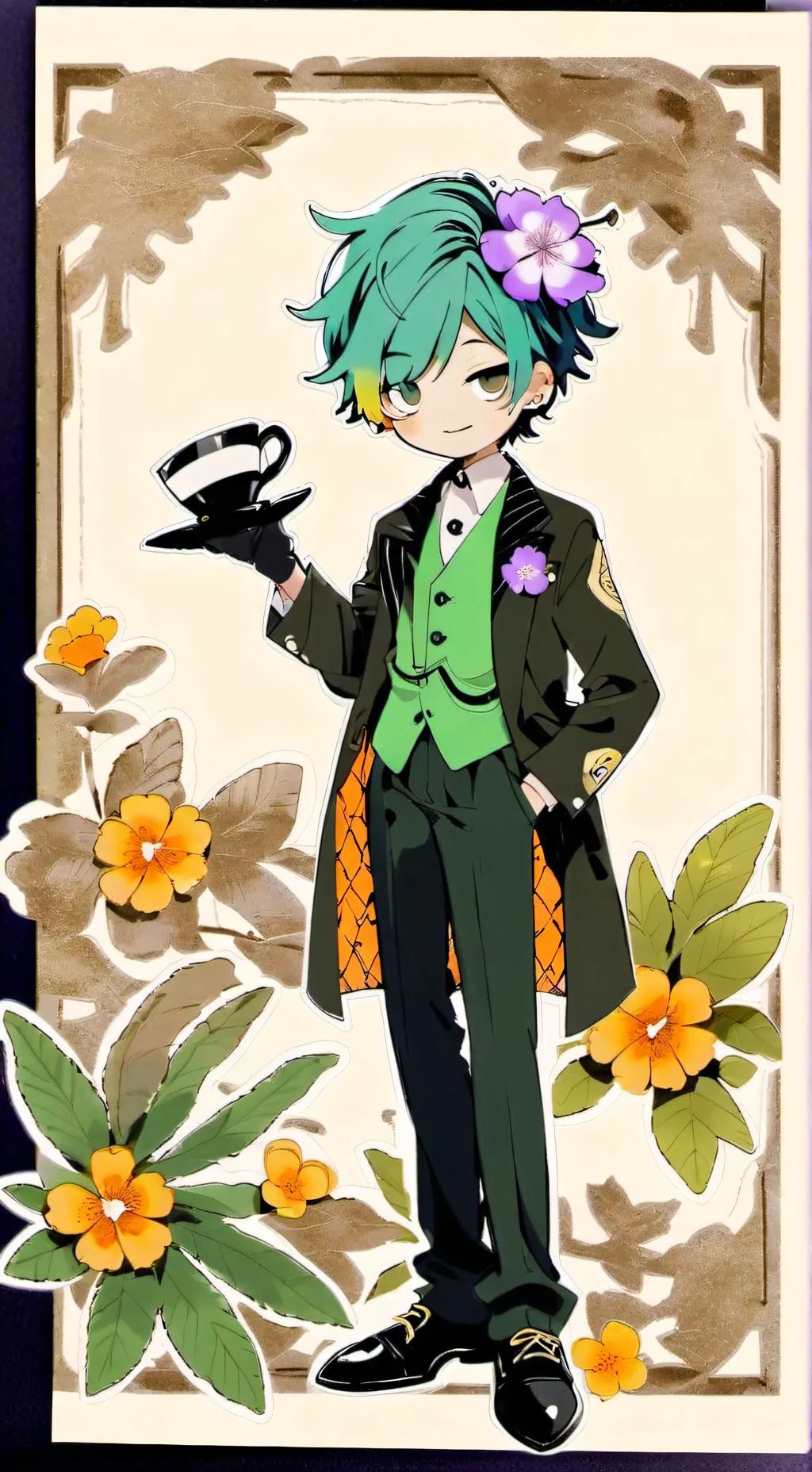 ai character: Samu/Killer Kun background