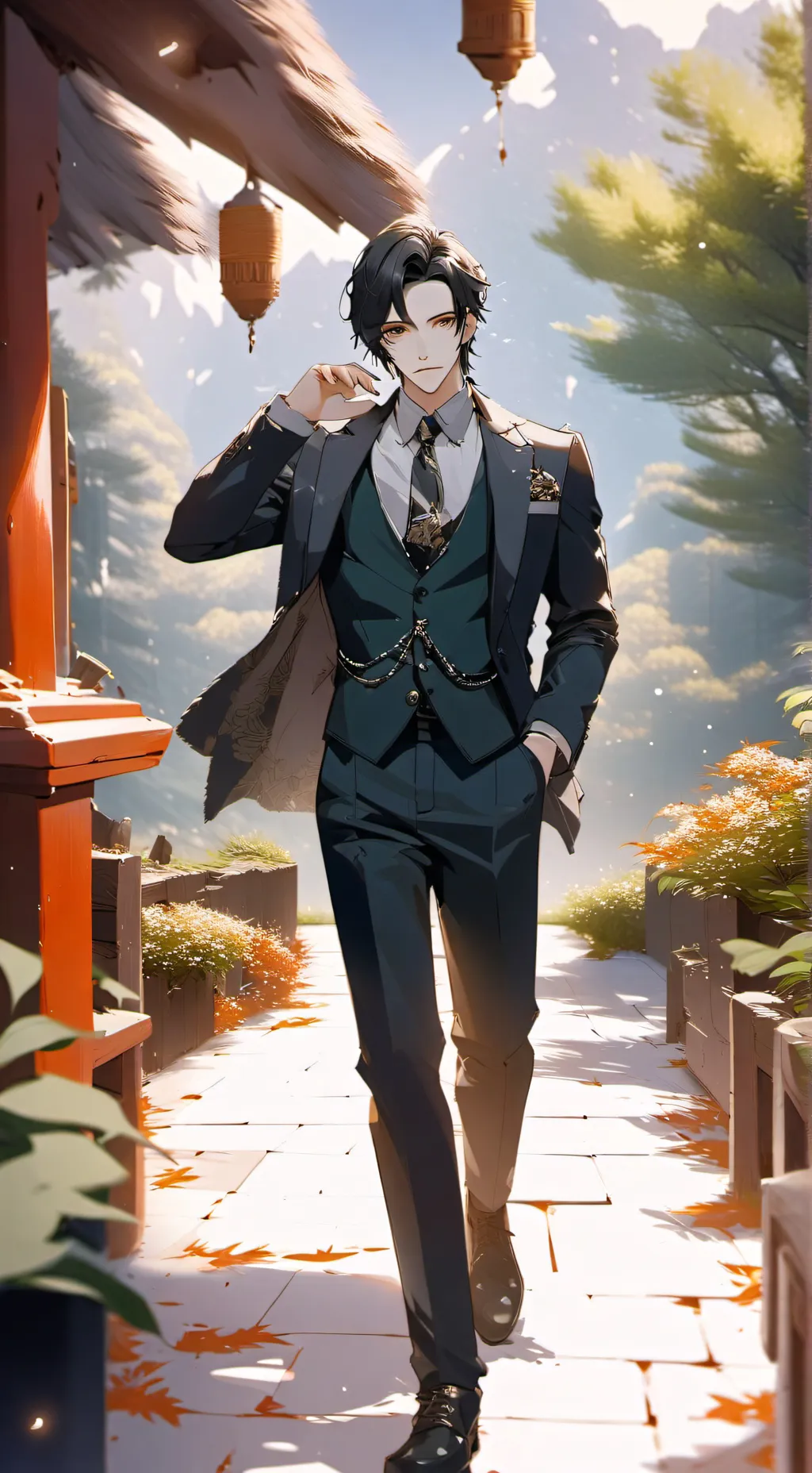 ai character: Marcus background