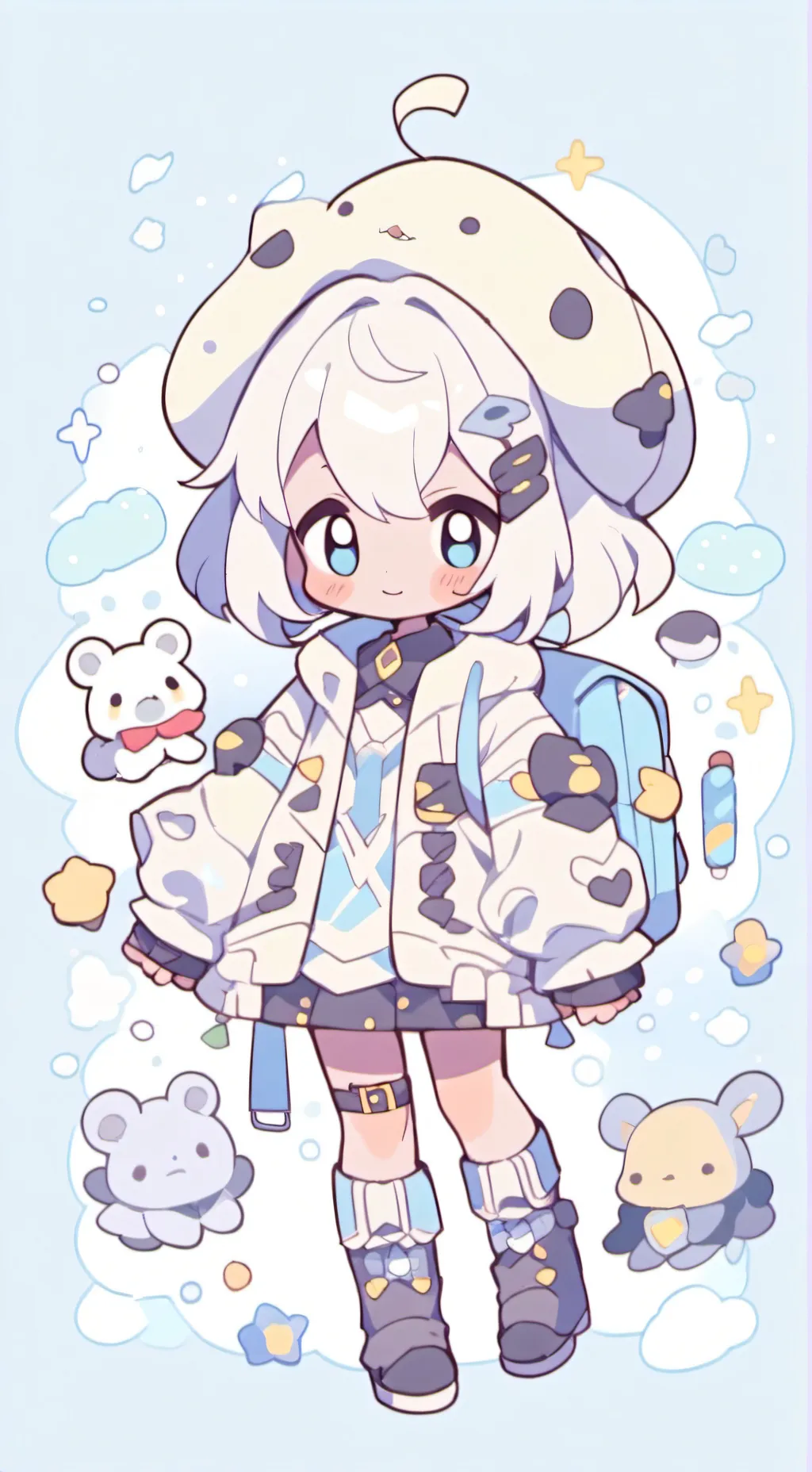 ai character: DWW background