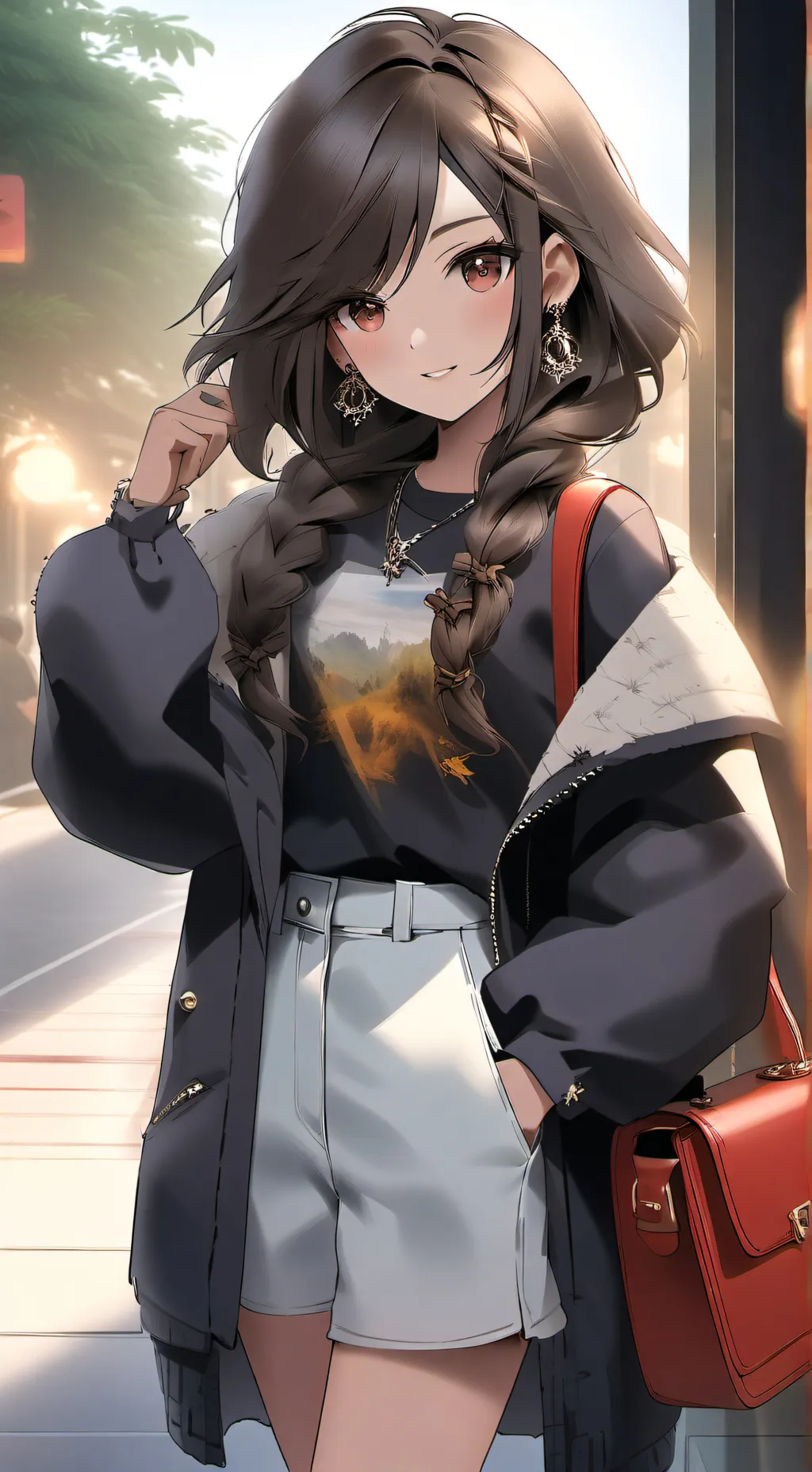 ai character: book background