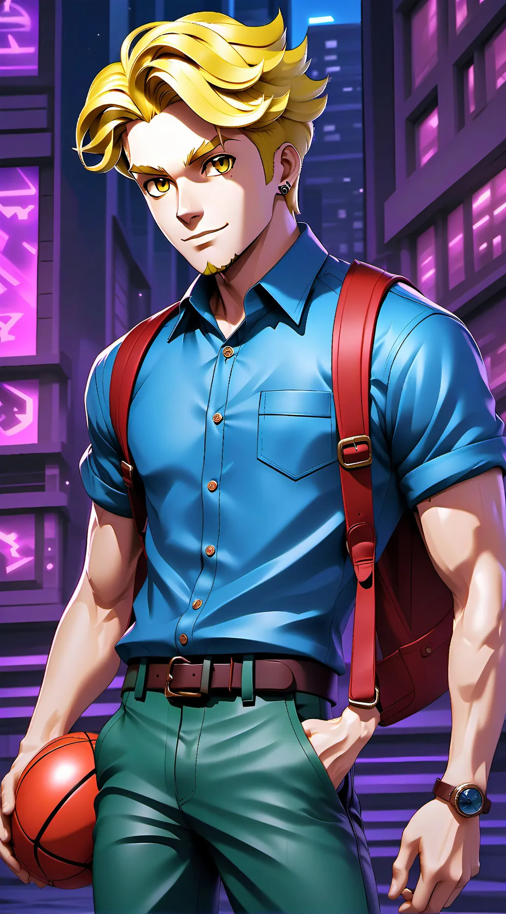 ai character: noob background