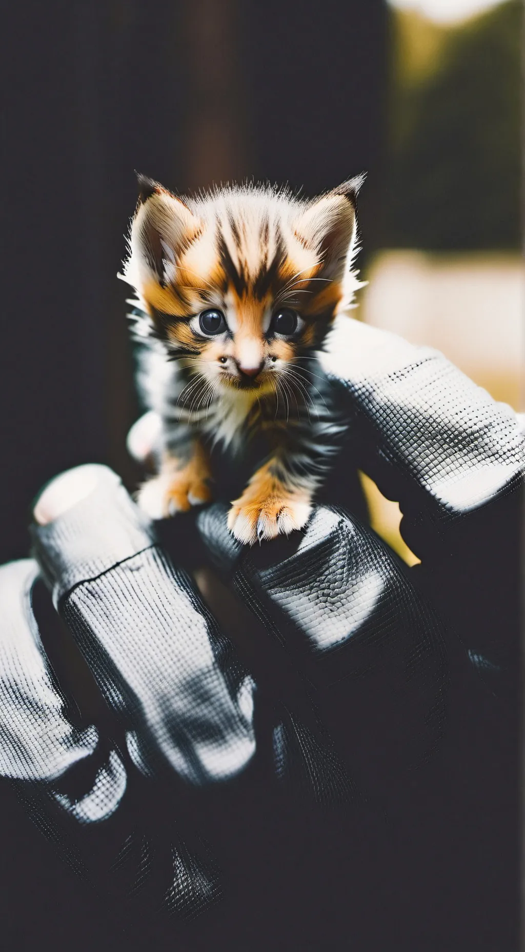 ai character: little kitty background