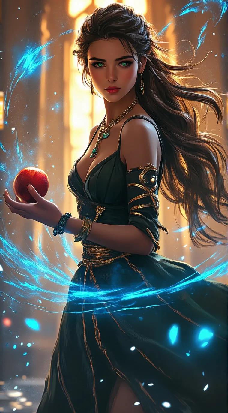 ai character: mystical catch! background