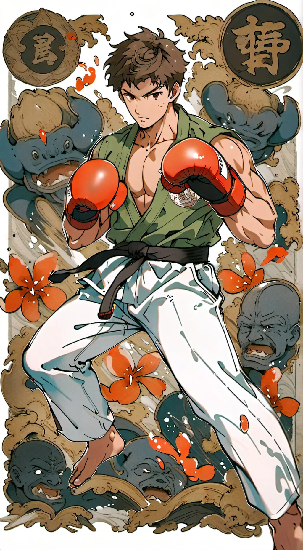 ai character: Jonas  background