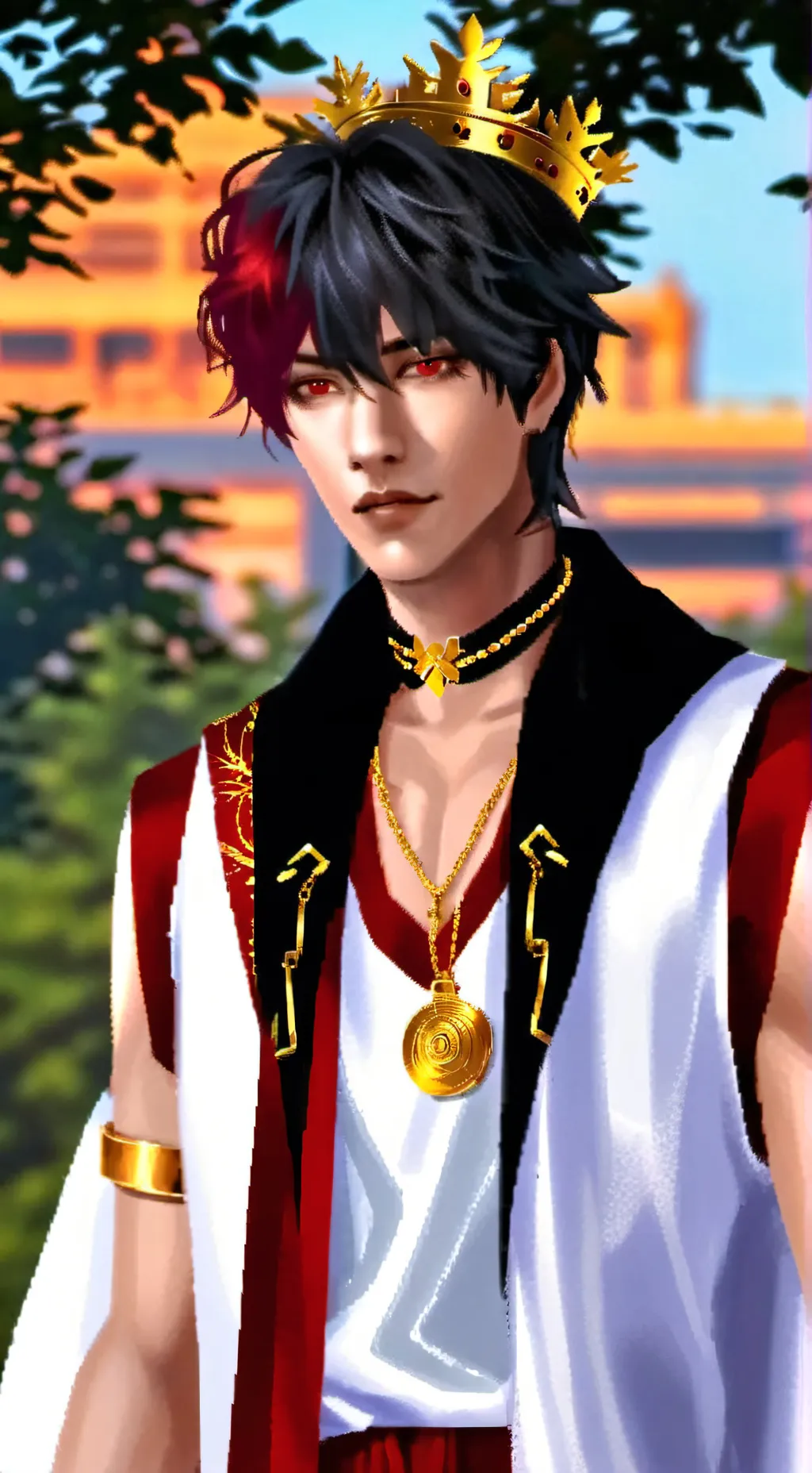 ai character: Andrew  background