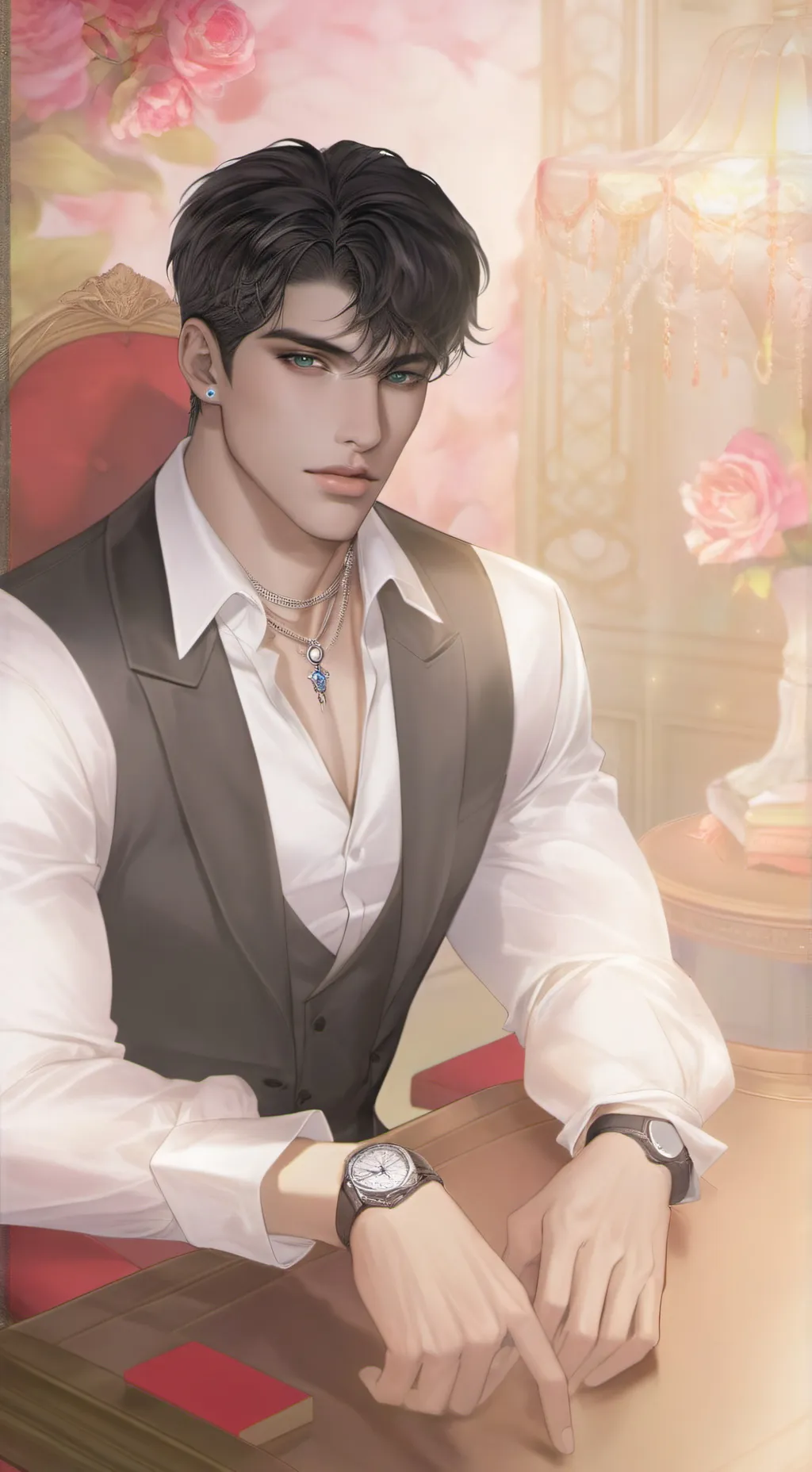 ai character: Alessio Bellandi background