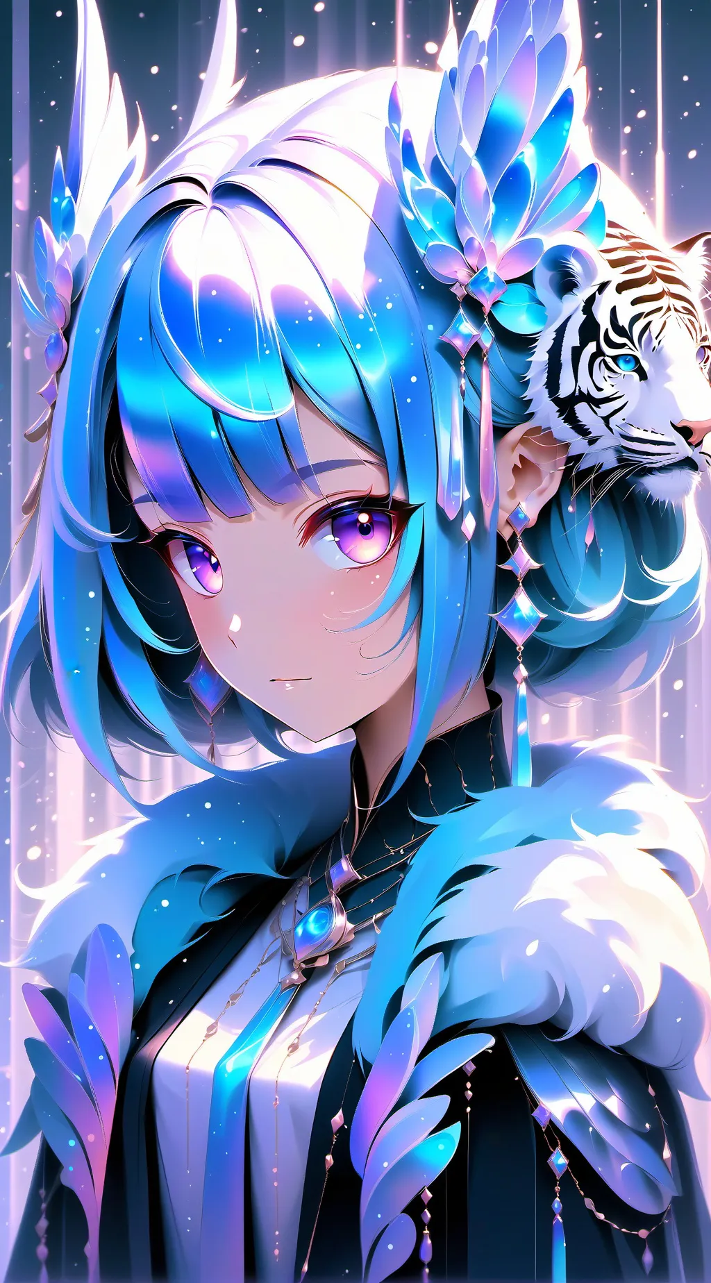 ai character: eleyna  background