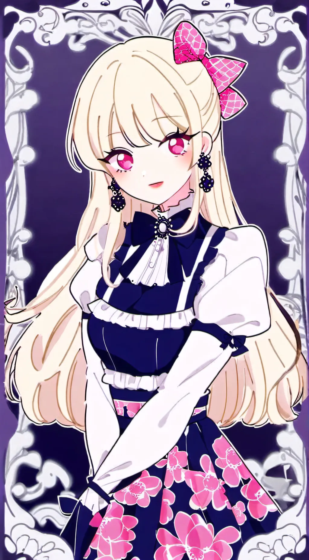 ai character: Poppy background