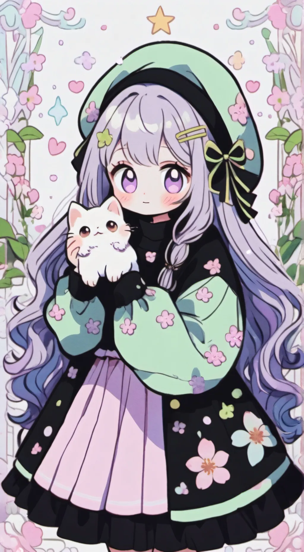 ai character: Мия background