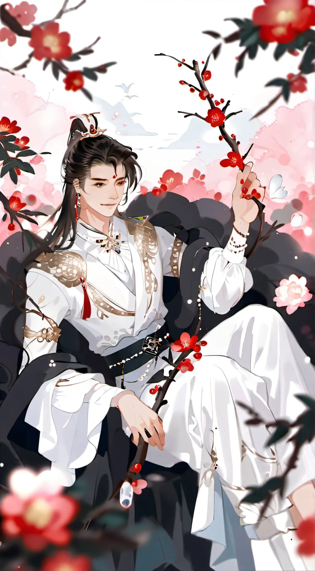 ai character: Leon  background