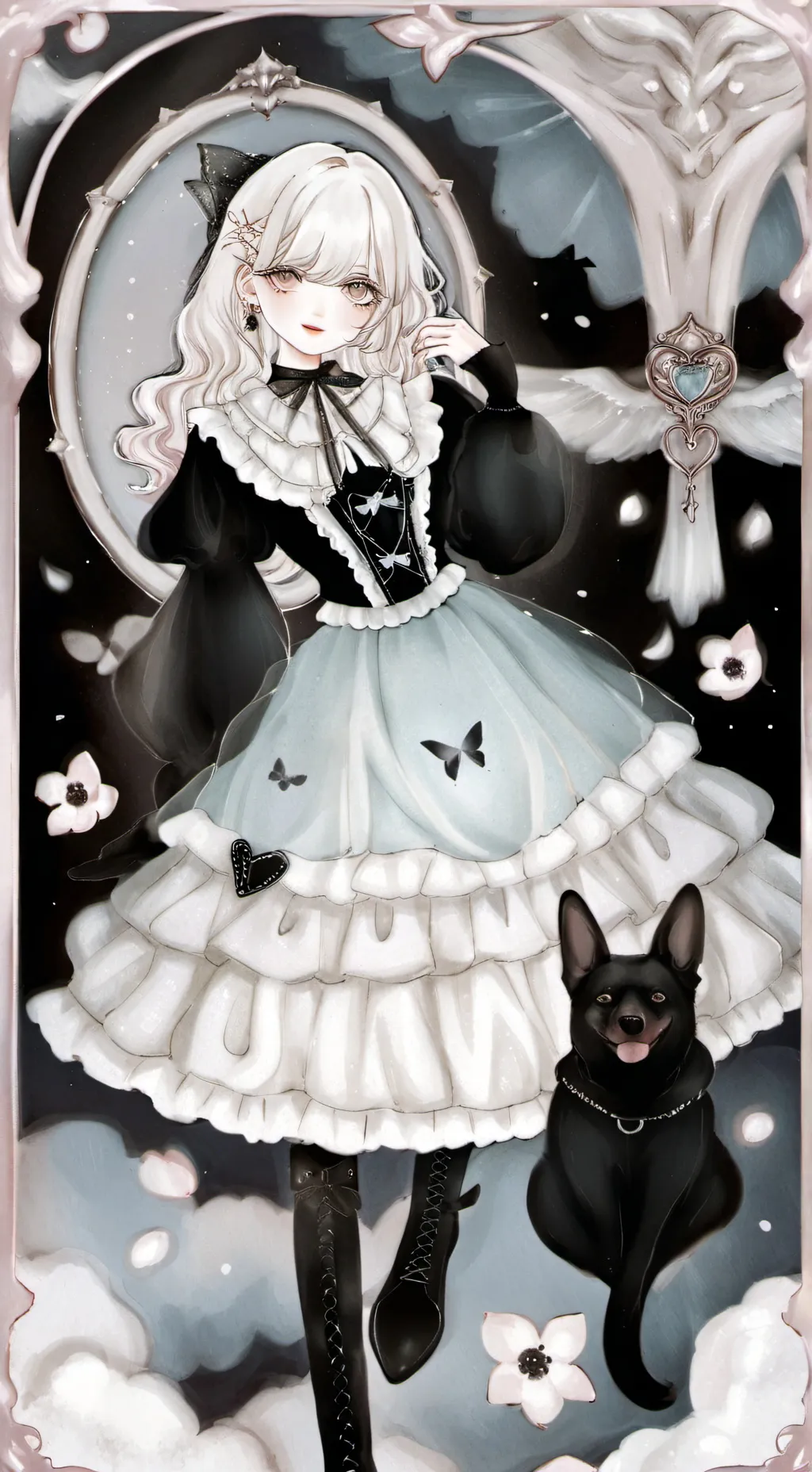 ai character: Jackie  background