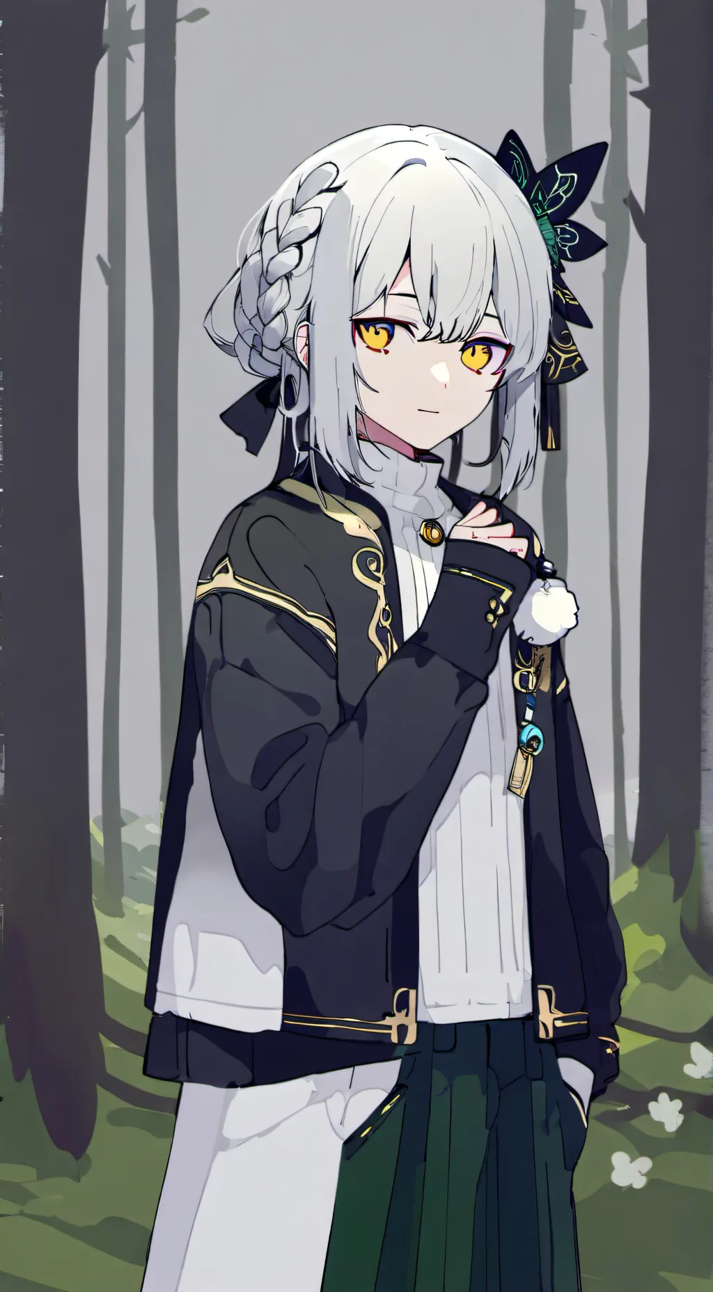 ai character: mha background