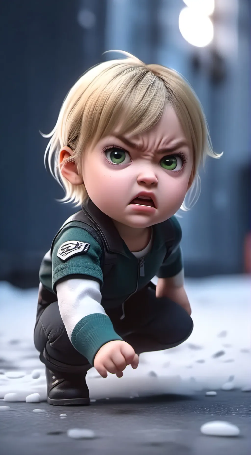 ai character: baby rosie background