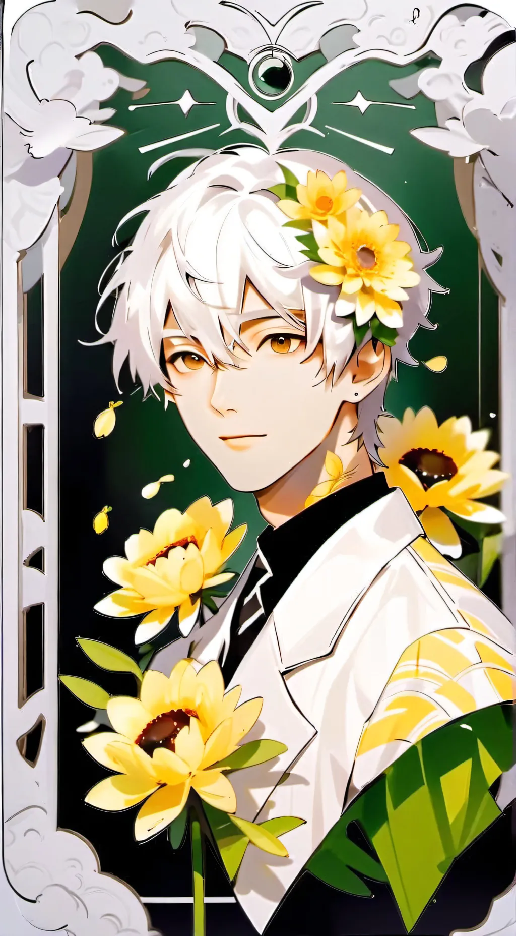 ai character: BTS y t/n  background