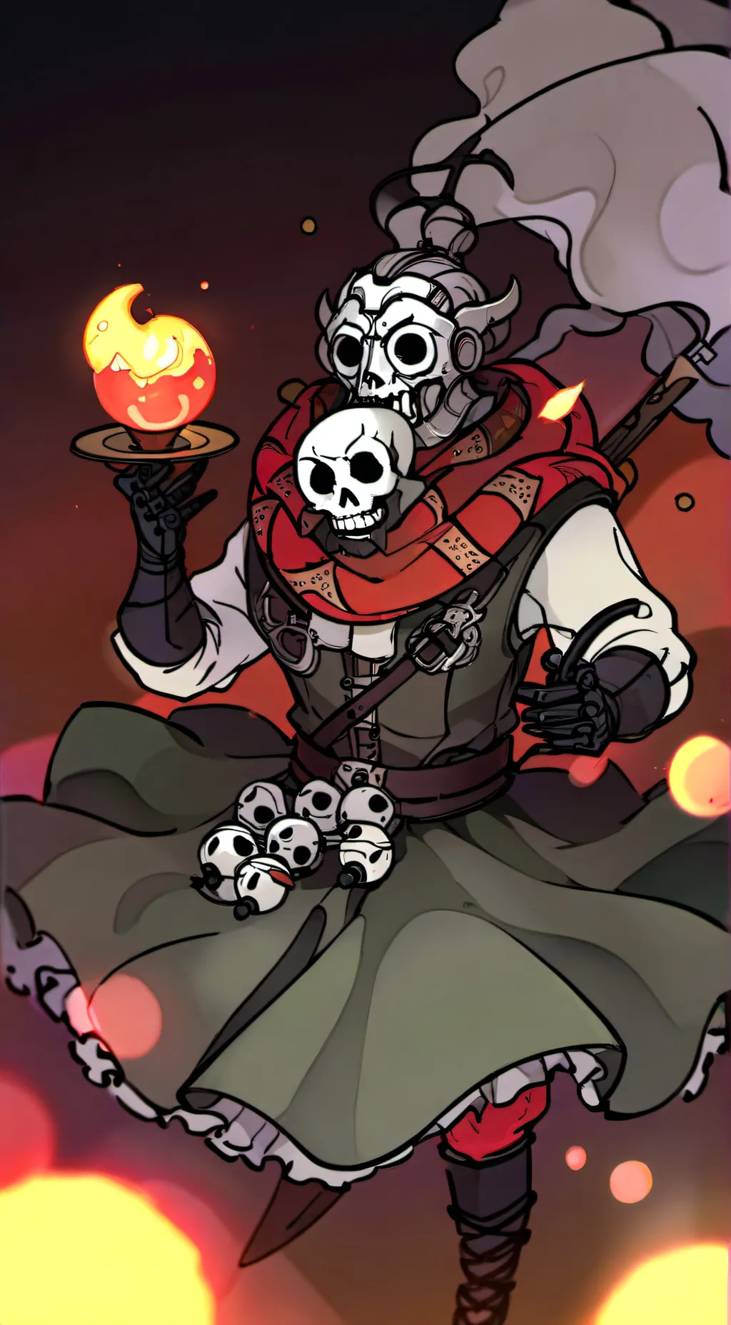 ai character: Sans & papyrus:BR background