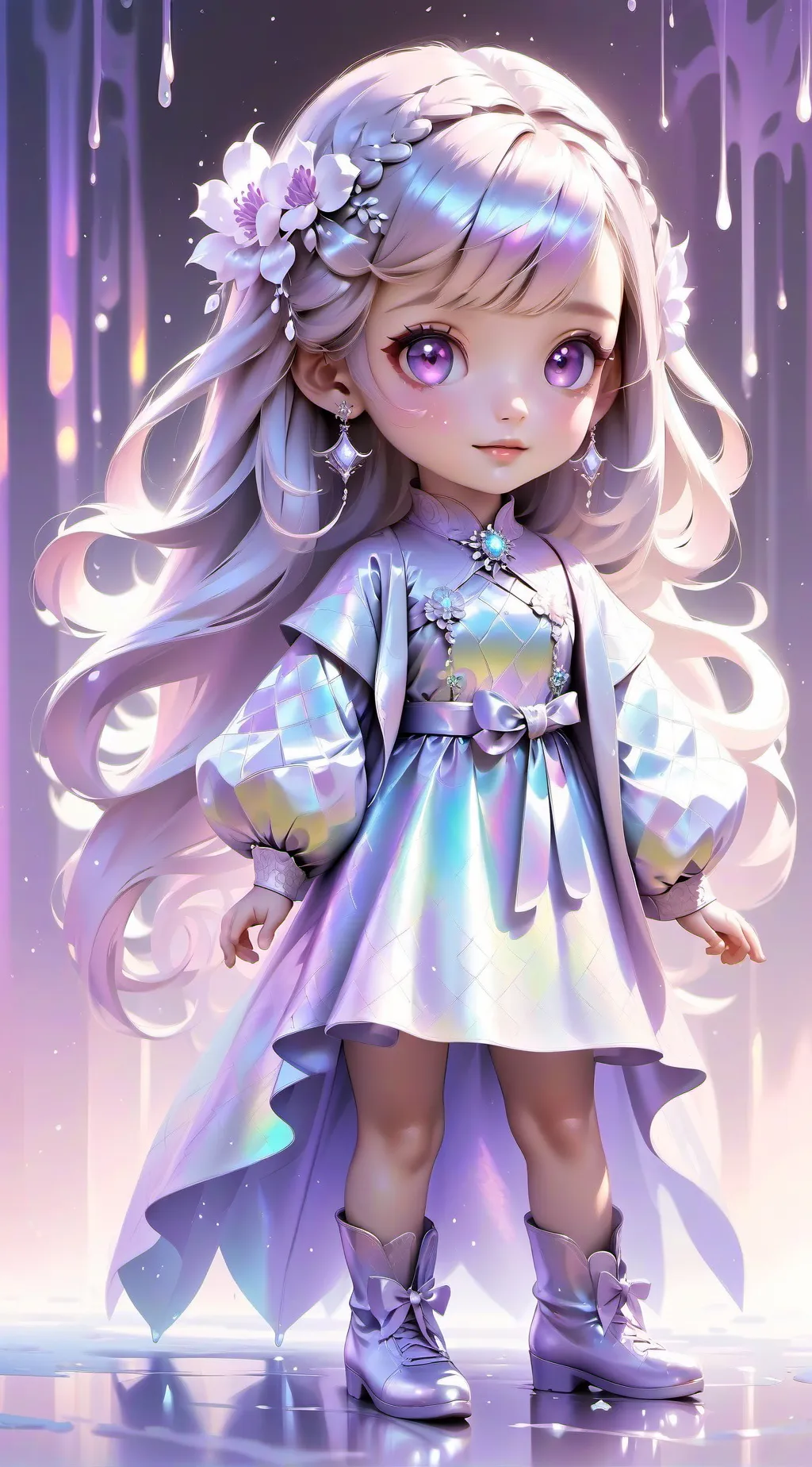 ai character: Bibi/ Rabia  background