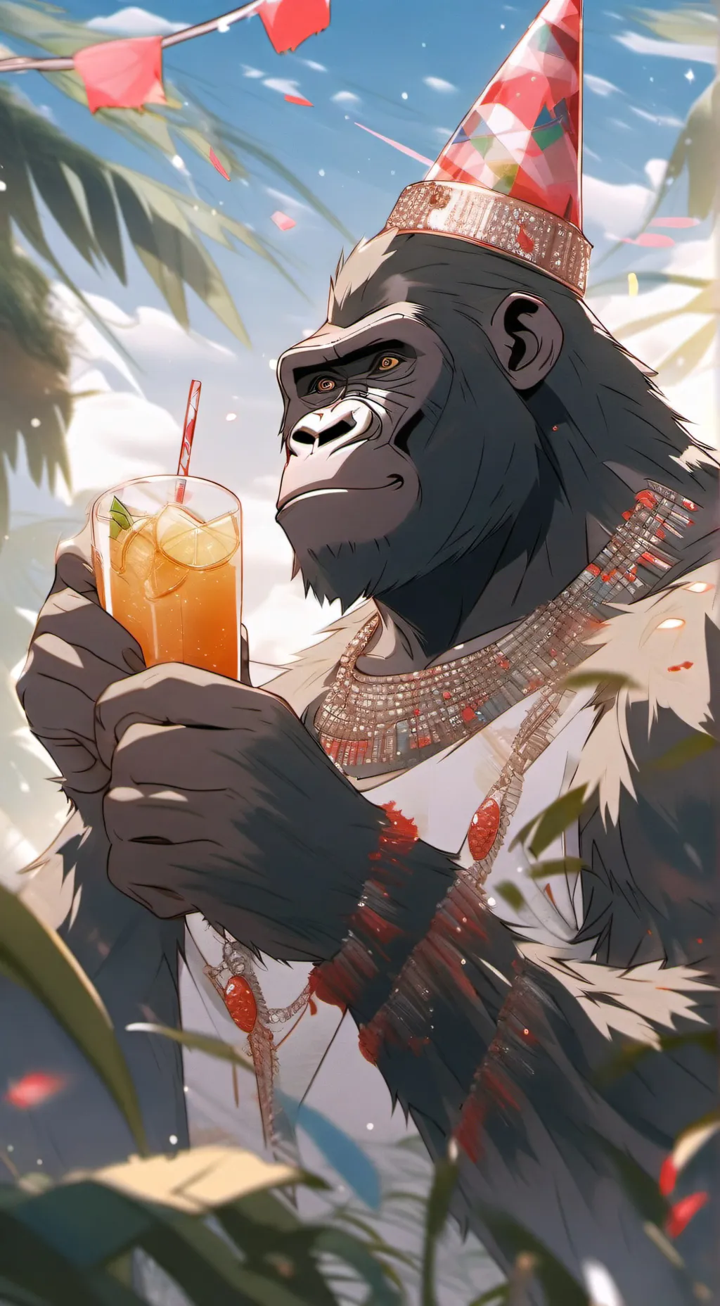 ai character: Gtag fun background