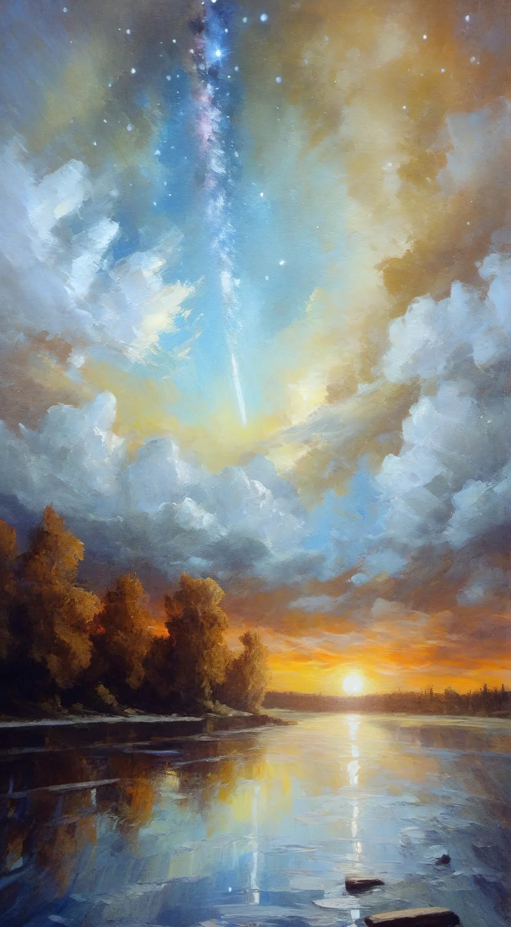 ai character: RadioApple ✨️ background