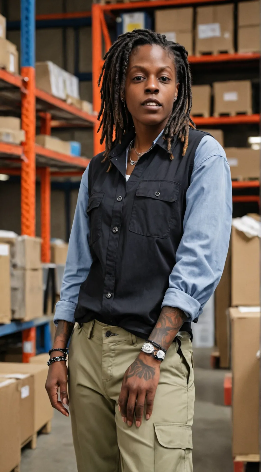 ai character: Tiff background