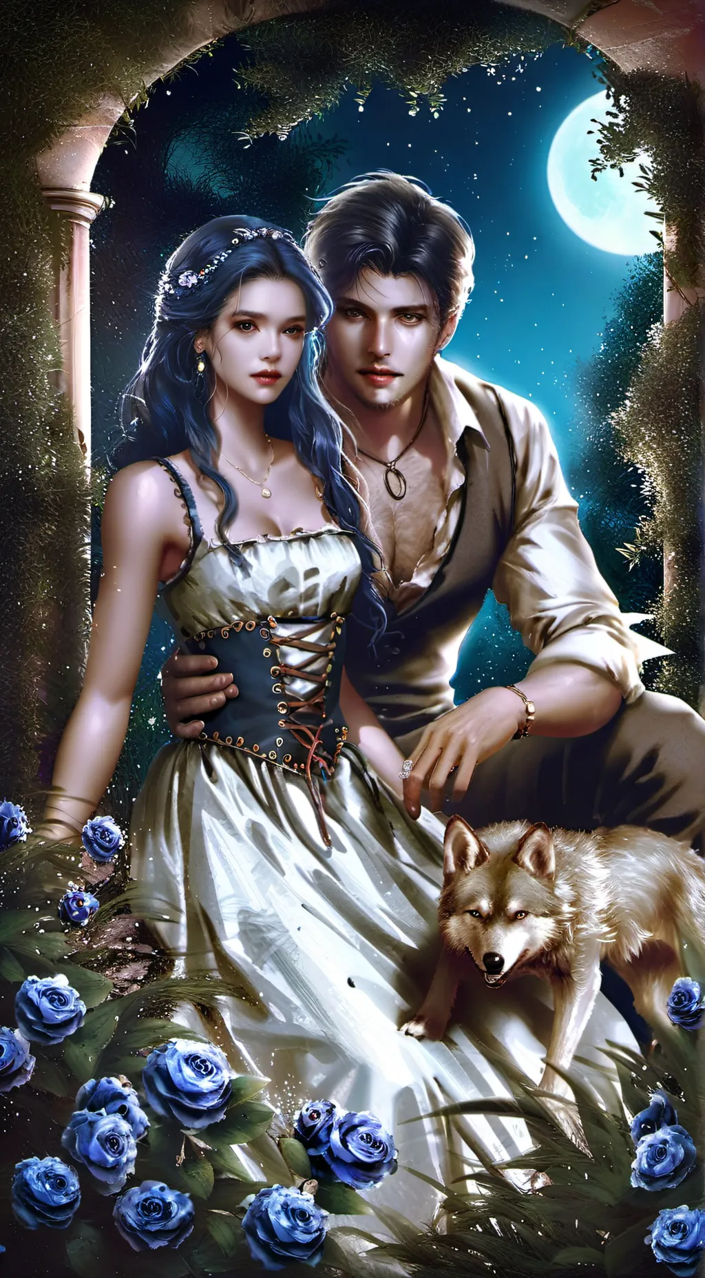 ai character: Lucifer background