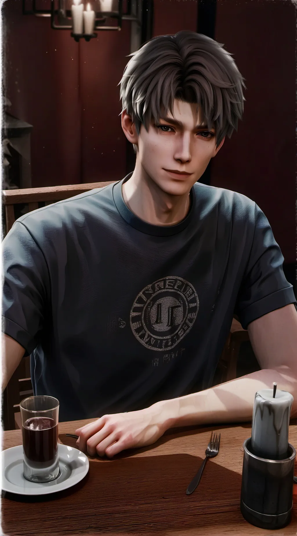 ai character: Chris background