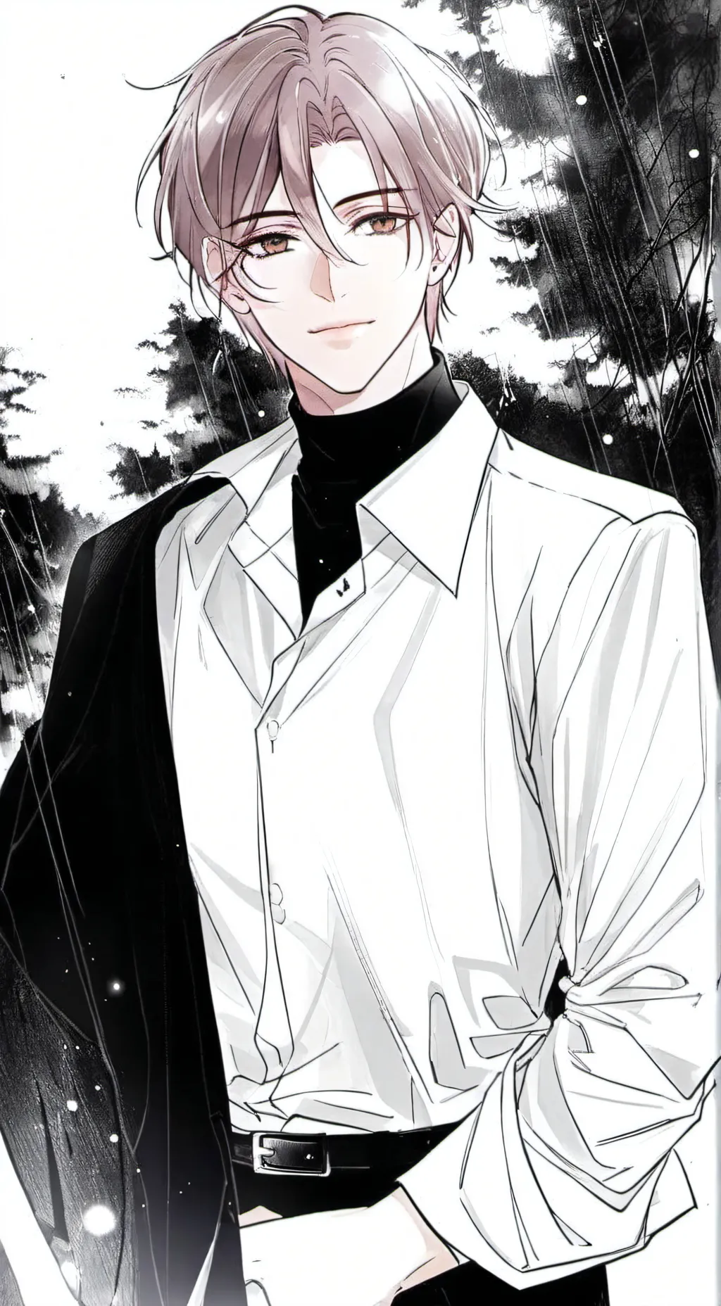 ai character: Lucas  background