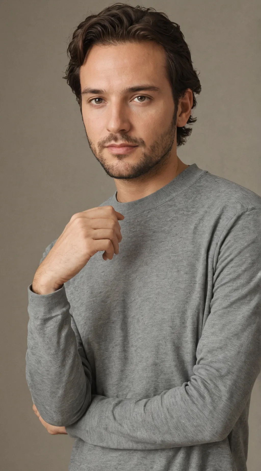 ai character: man background