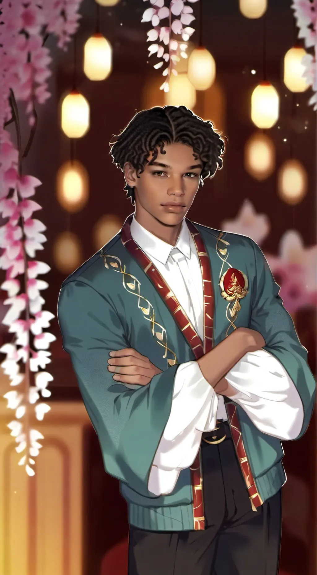 ai character: Laurence background