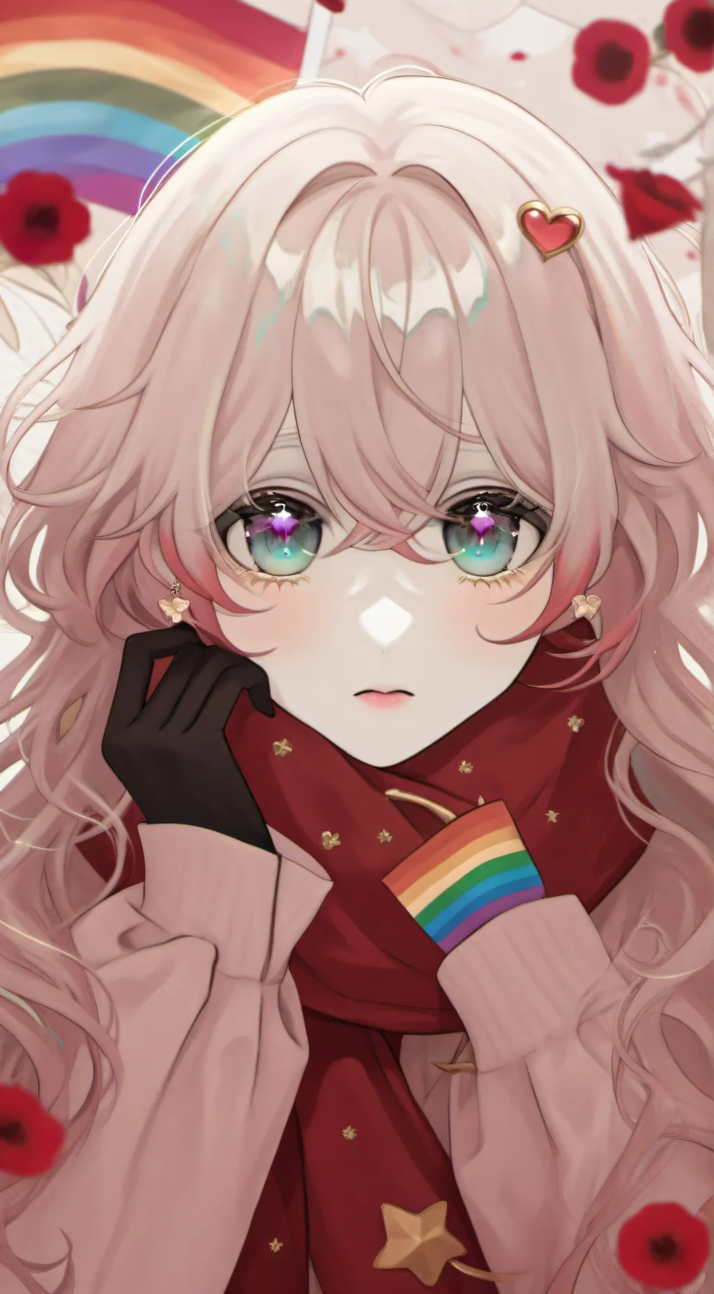 ai character: gay test background