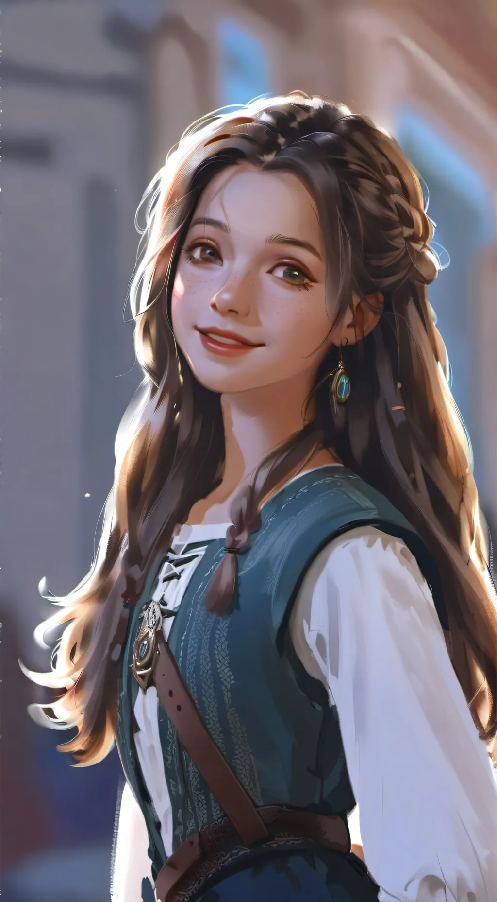 ai character: Amara Myst background