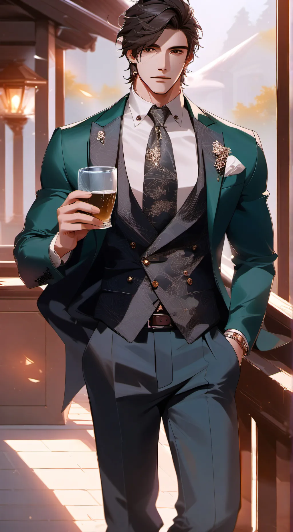 ai character: Eddie  background