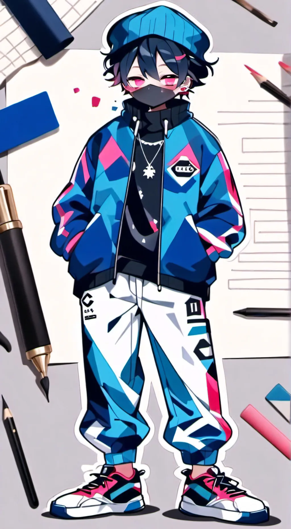 ai character: Keith/ Bf/Killer B background