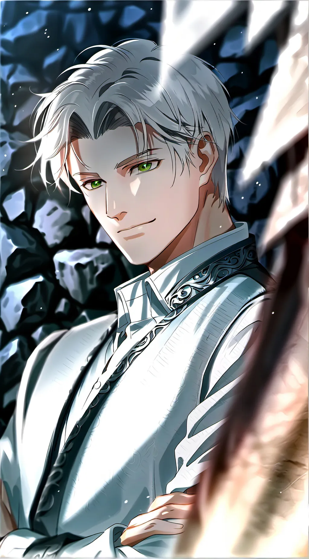 ai character: Sean-••- background