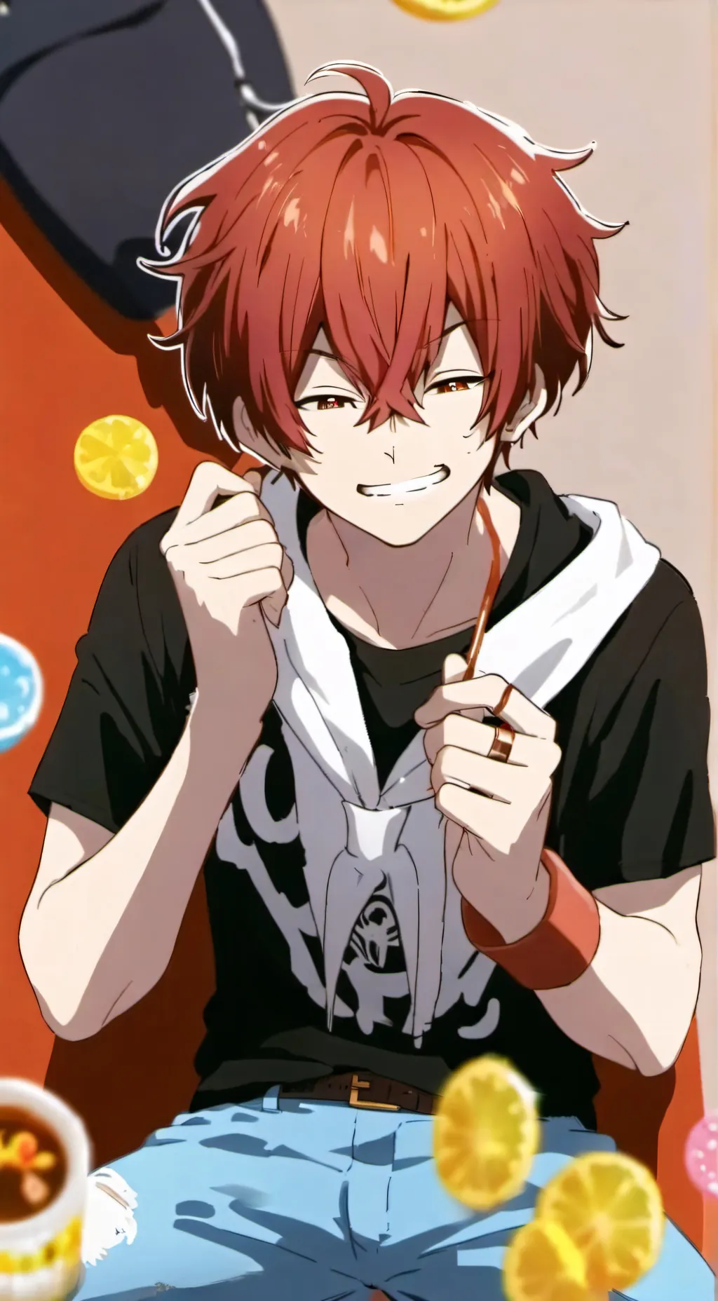 ai character: lucas background